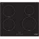 Bosch Hob | PIE611BB5E | Induction | Number of burners/cooking zones 4 | Touch | Timer | Black | Display