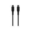 Fixed | Liquid Silicone Cable USB-C/USB-C, 1.2m, 60W | FIXDLS-CC12-BK