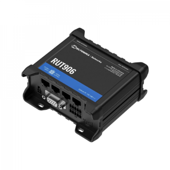 LTE CAT 4 Router | RUT906 | 802.11n | 10/100 Mbit/s | Ethernet LAN (RJ-45) ports 4 | Mesh Support No | MU-MiMO No | 4G