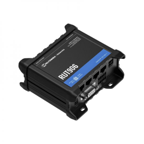 LTE CAT 4 Router | RUT906 | 802.11n | 10/100 Mbit/s | Ethernet LAN (RJ-45) ports 4 | Mesh Support No | MU-MiMO No | 4G