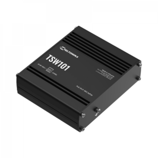 Teltonika Automotive Switch, 5 ports | TSW101 | Unmanaged | Wall-mountable