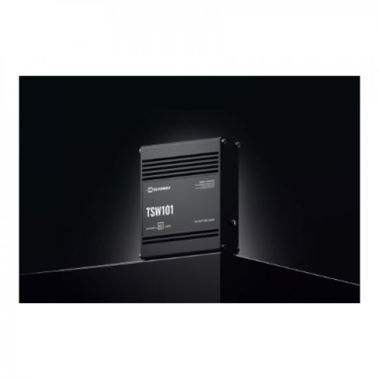 Teltonika Automotive Switch, 5 ports | TSW101 | Unmanaged | Wall-mountable