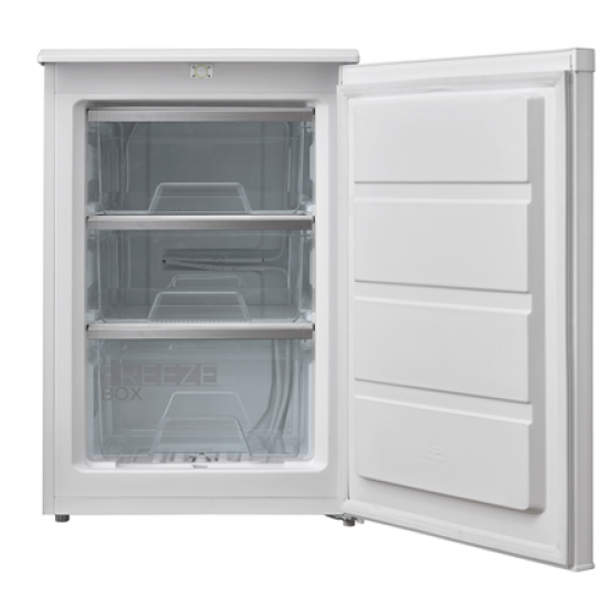 Midea Freezer | MDRD129FZE01 | Energy efficiency class E | Upright | Free standing | Height 84.5 cm | Total net capacity 86 L | White