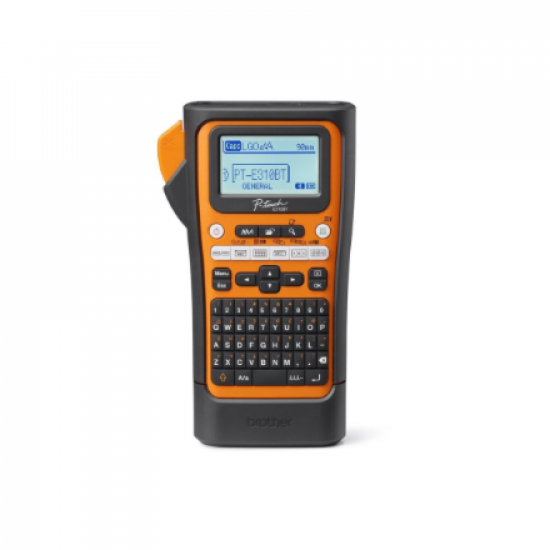 Brother PT-E310BTVP Pro | Thermal | Label Printer | Orange/Black