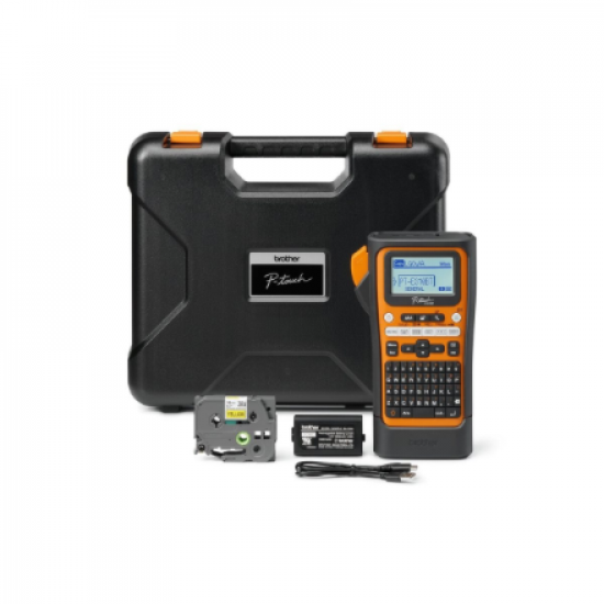 Brother PT-E310BTVP Pro | Thermal | Label Printer | Orange/Black