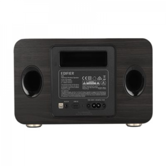 Edifier Tabletop Wireless Speaker | D32 | 60 W | Bluetooth | Black Walnut | Wireless connection