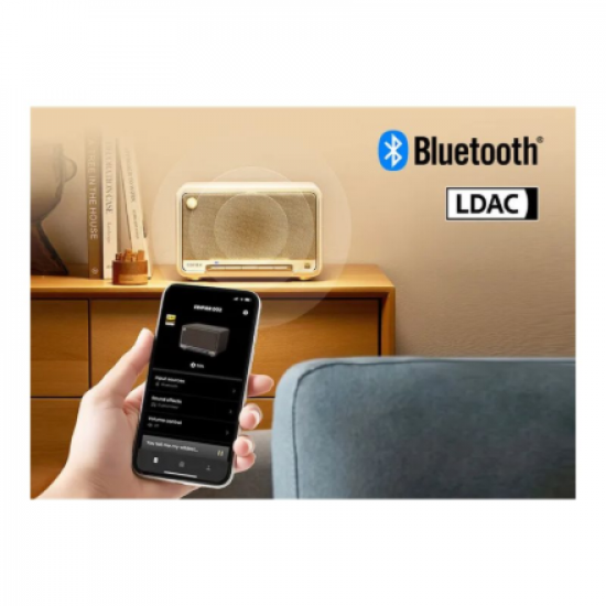 Edifier Tabletop Wireless Speaker | D32 | 60 W | Bluetooth | White | Wireless connection