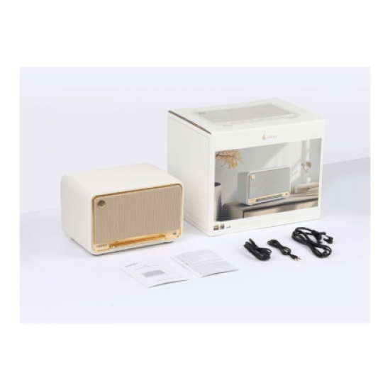 Edifier Tabletop Wireless Speaker | D32 | 60 W | Bluetooth | White | Wireless connection