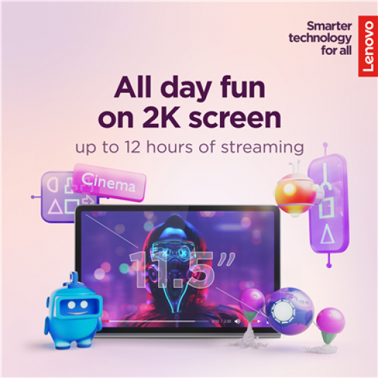 Lenovo Tab Plus Wi-Fi (w/o power adapter) | ZADX0091SE | 11.5 