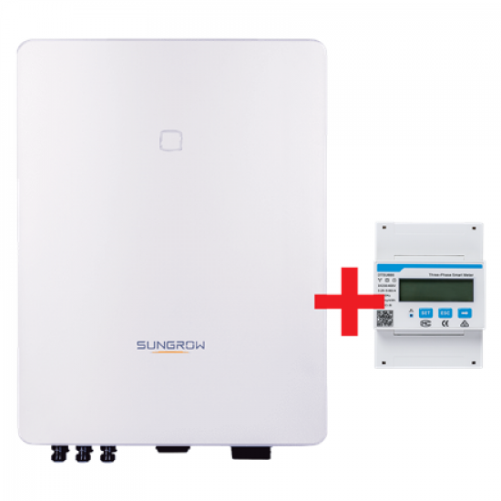 SUNGROW Inverter Hybrid  SH10RT-20-V11_S  10kW 2MPPT + DTSU666-20 Smart Meter with 3x100A CT clamps | ASH00132