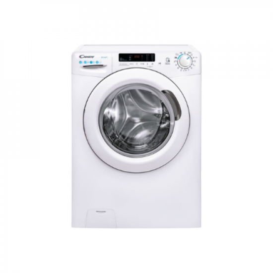 Candy Washing Machine | CS4 1262DE/1-S | Energy efficiency class D | Front loading | Washing capacity 6 kg | 1200 RPM | Depth 45 cm | Width 60 cm | Display | LCD | Near Field Communication (NFC) | White