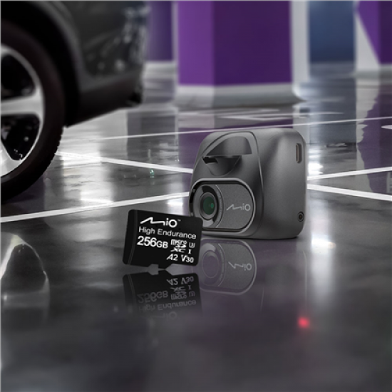 Mio High-Endurance | 256 GB | MicroSD | Flash memory class UHS-I