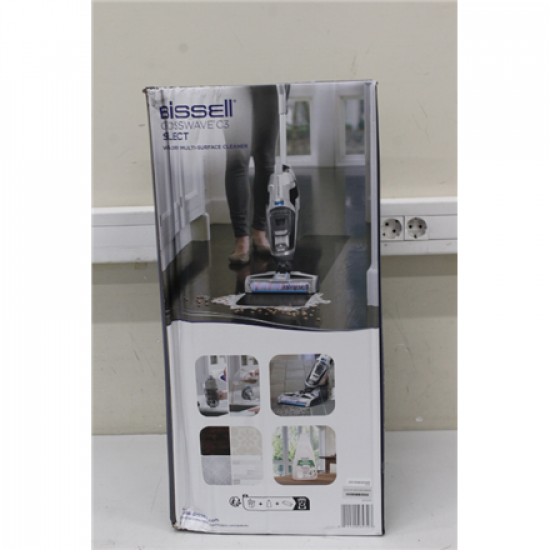 SALE OUT. SALE OUT. Bissell Vacuum Cleaner | CrossWave C3 Select | Corded operating | Handstick | Washing function | 560 W | - V | Black/Titanium/Blue | Warranty 24 month(s) | DAMAGED PACKAGING