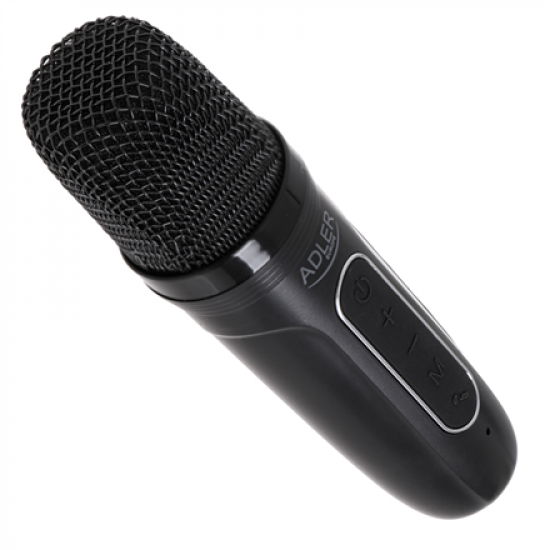Adler Karaoke Speaker With Microphone | AD 1199B | Bluetooth | Black | Portable | Wireless connection