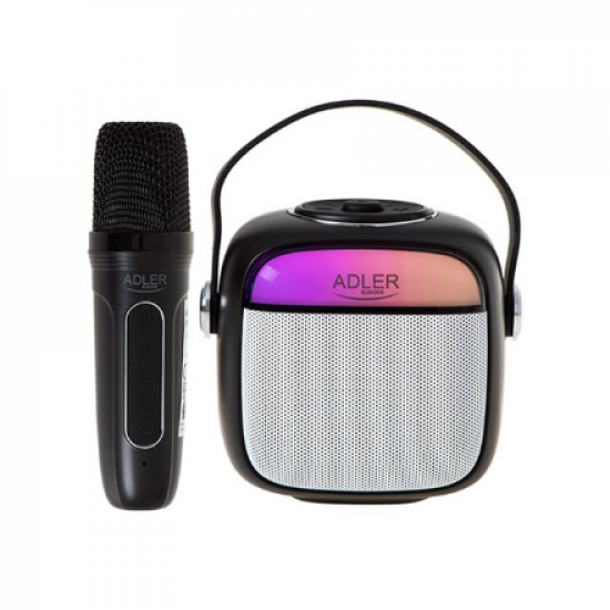 Adler Karaoke Speaker With Microphone | AD 1199B | Bluetooth | Black | Portable | Wireless connection