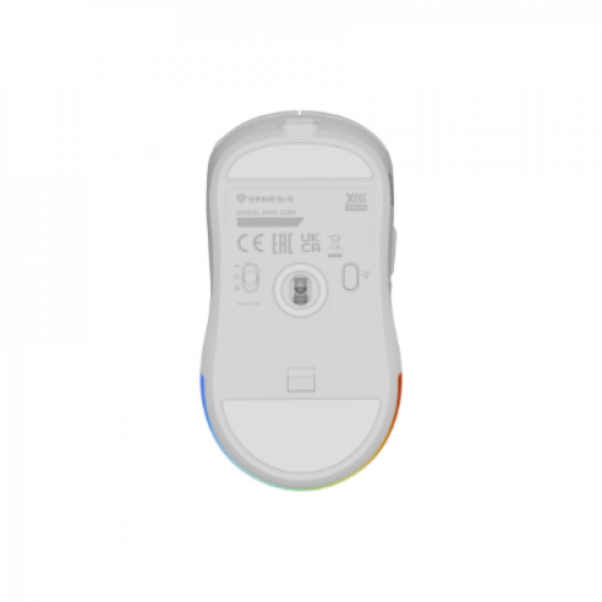 Genesis Zircon XIII Custom | Wireless | Gaming Mouse | 2.4 GHz, USB | White