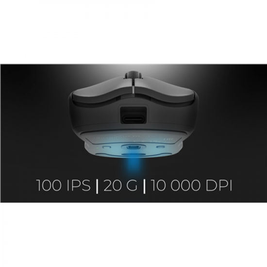 Genesis ZIRCON 500 G2 | Wireless/Wired | Gaming Mouse | 2.4 GHz, Bluetooth, USB | Black