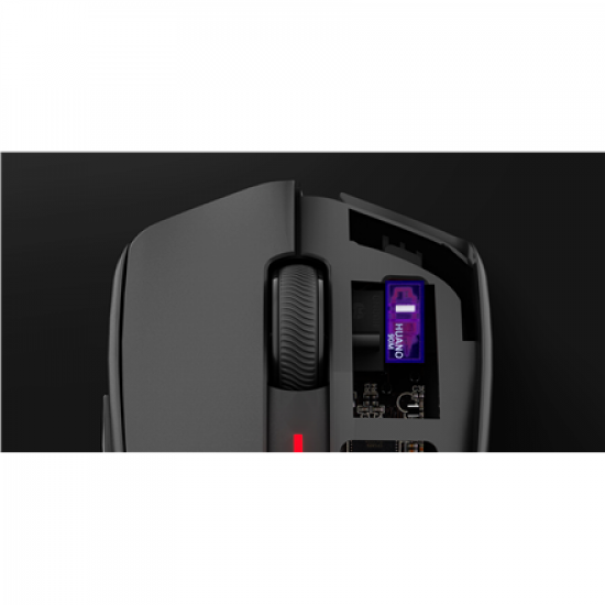 Genesis ZIRCON 500 G2 | Wireless/Wired | Gaming Mouse | 2.4 GHz, Bluetooth, USB | Black