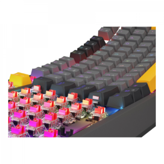 Genesis | THOR 230 TKL | Mechanical Gaming Keyboard | Wired | US | Anchor Gray Negative | USB-A | Outemu Red