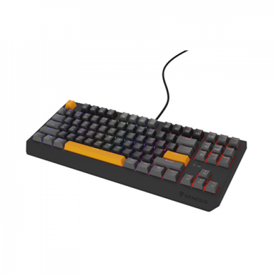 Genesis THOR 230 | Mechanical Gaming Keyboard | Wired | US | Anchor Gray Positive | USB Type-A | Outemu Red