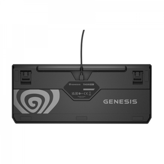 Genesis THOR 230 | Mechanical Gaming Keyboard | Wired | US | Anchor Gray Positive | USB Type-A | Outemu Red