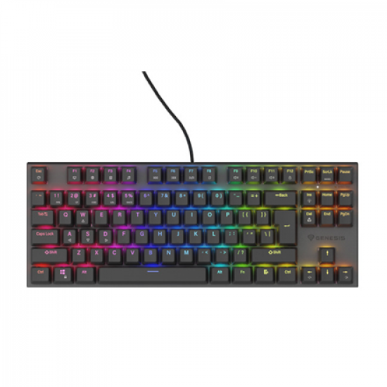Genesis THOR 303 | Mechanical Gaming Keyboard | Wired | US | Black | USB Type-A | Outemu Peach Silent