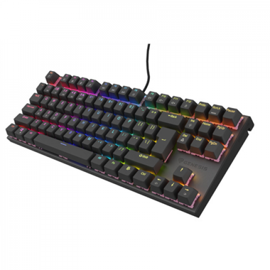 Genesis THOR 303 | Mechanical Gaming Keyboard | Wired | US | Black | USB Type-A | Outemu Peach Silent
