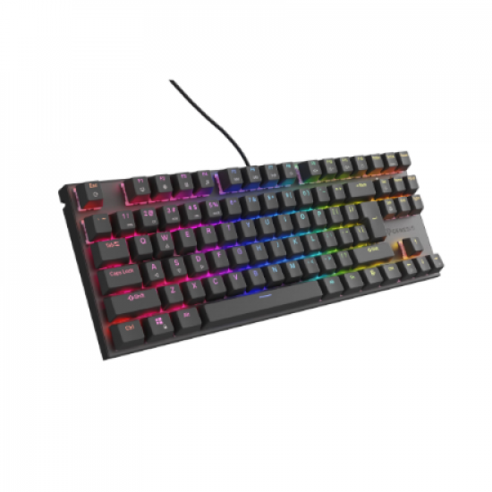 Genesis | THOR 303 | Mechanical Gaming Keyboard | Wired | US | Black | USB-A | Outemu Peach Silent