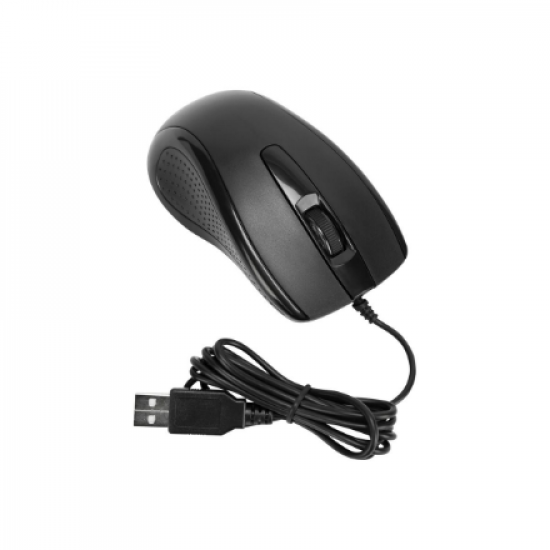Targus Full-Size Optical Antimicrobial Wired Mouse | Targus Mouse | Full-Size Optical Antimicrobial | Wired | Black