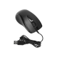 Targus Full-Size Optical Antimicrobial Wired Mouse | Targus Mouse | Full-Size Optical Antimicrobial | Wired | Black