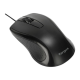 Targus Full-Size Optical Antimicrobial Wired Mouse | Targus Mouse | Full-Size Optical Antimicrobial | Wired | Black