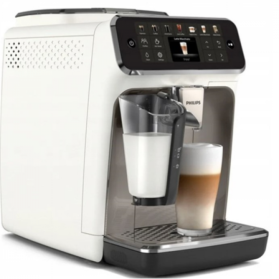 Philips EP4443/70 Fully Automatic Espresso Machine, 12 bar, 1500 W, White/Black | Philips