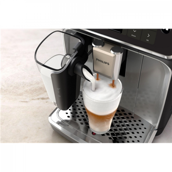 Philips EP4443/70 Fully Automatic Espresso Machine, 12 bar, 1500 W, White/Black | Philips