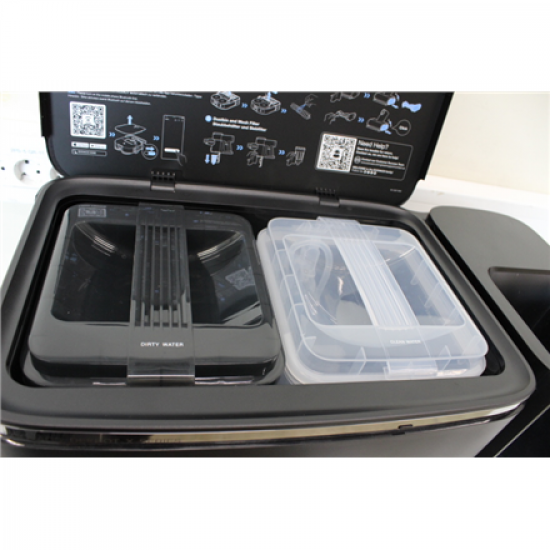 SALE OUT.  | SALE OUT. SALE OUT. Ecovacs Robotic Vacuum Cleaner+Handheld | DEEBOT X2 COMBO | Wet&Dry | Operating time (max) 210 min | 6400 mAh | Dust capacity 0.42 L | 8700 Pa | Black | REFURBISHED, USED, DIRTY, SCRATCHED