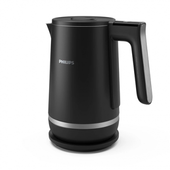 Philips | Double-walled Kettle | HD9396/90 7000 series | Electric | 2200 W | 1.7 L | Metal | 360° rotational base | Black