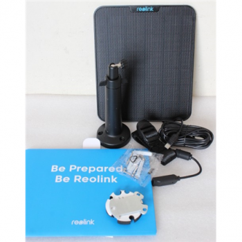 SALE OUT. | Reolink | Solar charger for video cameras | Solar Panel 2 | UNPACKED, SCRATCHED HOLDER | 23 month(s)
