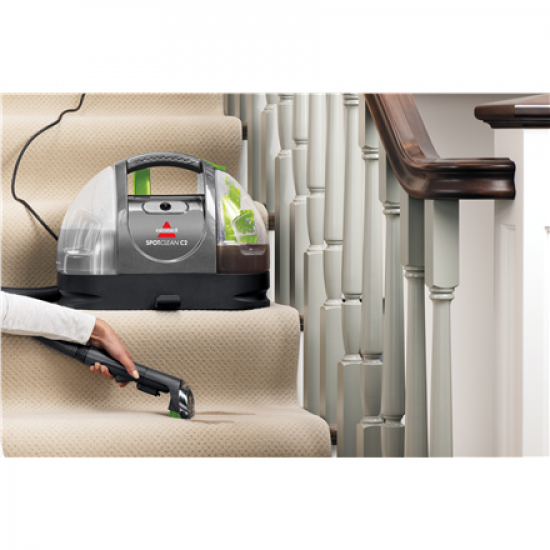 Bissell | Carpet and Upholstery Cleaner | 20671 SpotClean C2 | Corded operating | 340 W | Titanium/Silver Gray/Cha Cha Lime | 24 month(s)