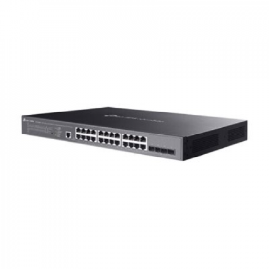 TP-LINK Switch | SG3428XMPP Omada | Managed L2 | Rackmountable | Gigabit Ethernet (copper) ports quantity 24 | SFP+ ports quantity 4 | PoE+ ports quantity 16 & 8x PoE++
