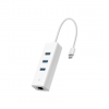TP-LINK | USB 3.0 Type-C to Gigabit Ethernet Network Adapter with 3-Port USB 3.0 Type-A Hub | UE330C