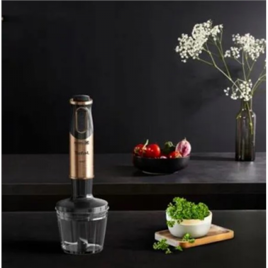 TEFAL HB656G10 | Hand Blender | 1000 W | Number of speeds 20 | Black/Copper