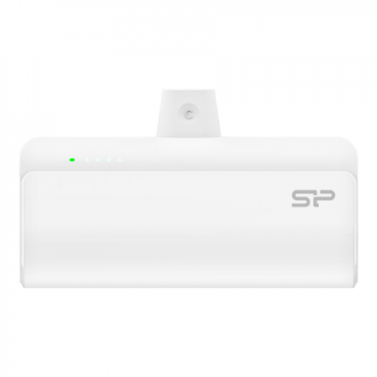 Silicon Power Power Bank | QD50 | 5000 mAh | USB-C | White