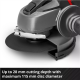 Angle grinder EINHELL TE-AG 18, 18 V, Li-ion. without battery | Einhell