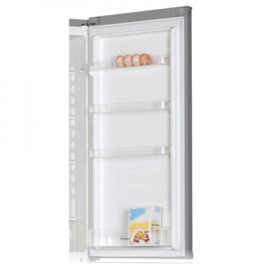 Candy Refrigerator | CCG1S 518EX | Energy efficiency class E | Free standing | Combi | Height 179.4 cm | Fridge net capacity 188 L | Freezer net capacity 64 L | 41 dB | Stainless Steel