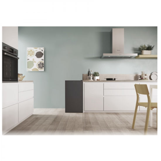 Candy Table Top Refrigerator | CHASD4385EBC | Energy efficiency class E | Free standing | Larder | Height 85 cm | Fridge net capacity 90 L | 37 dB | Black