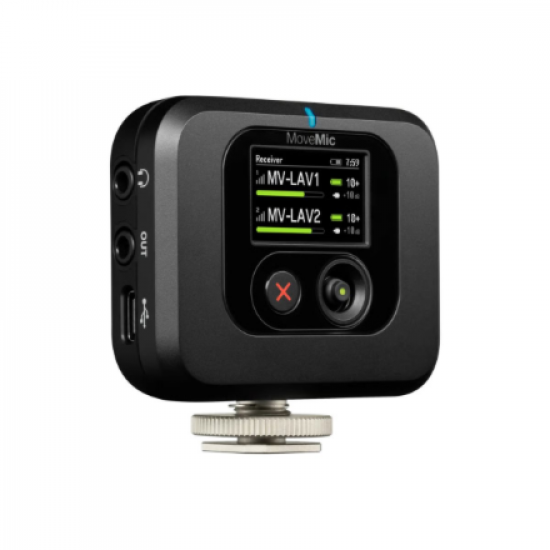 Shure Wireless Receiver For MoveMic | MV-R-Z6