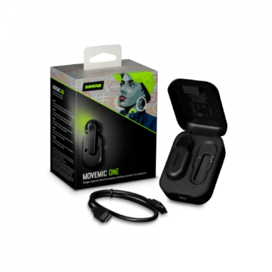 Shure | MoveMic Two Channel Wireless Lavalier Microphones | Noise reduction