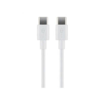 Goobay USB-C,Charging and Sync Cable, 2 m, white | Goobay