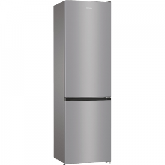 Gorenje Refrigerator | NRK6202ES4 | Energy efficiency class E | Free standing | Combi | Height 200 cm | No Frost system | Fridge net capacity 235 L | Freezer net capacity 96 L | Display | 38 dB | Grey