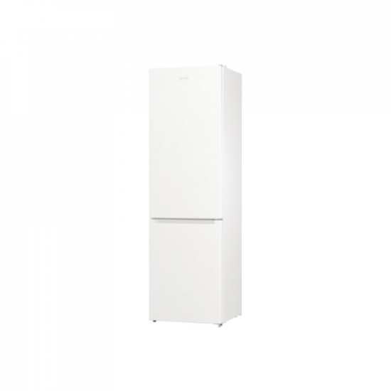 Gorenje Refrigerator | NRK6202EW4 | Energy efficiency class E | Free standing | Combi | Height 200 cm | No Frost system | Fridge net capacity 235 L | Freezer net capacity 96 L | Display | 38 dB | White