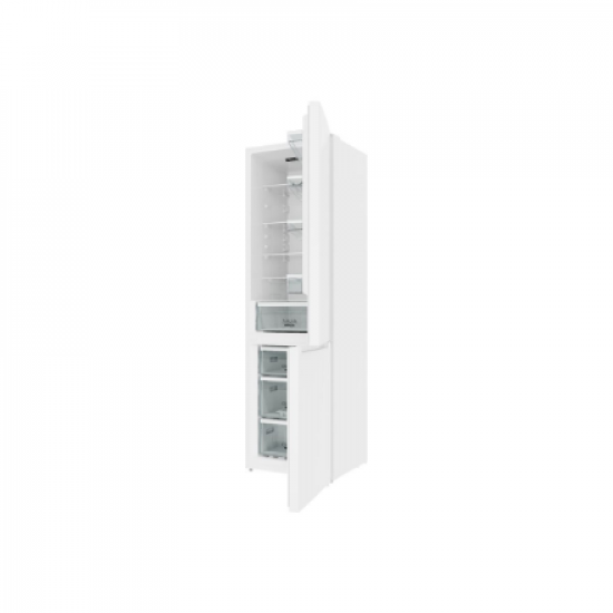 Gorenje Refrigerator | NRK6202EW4 | Energy efficiency class E | Free standing | Combi | Height 200 cm | No Frost system | Fridge net capacity 235 L | Freezer net capacity 96 L | Display | 38 dB | White